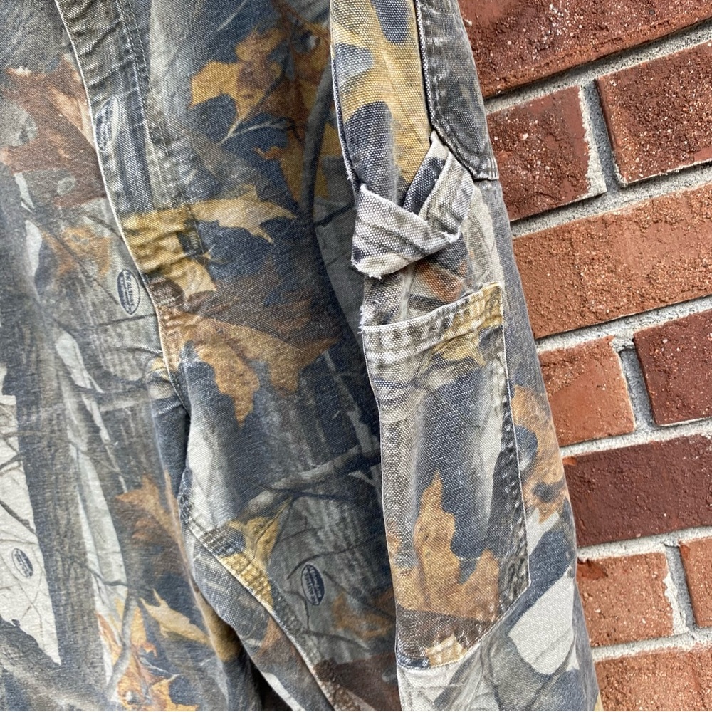 Vintage Carhartt B158 CMO Realtree Camo Pants Men's 42x32 Dungaree Carpenter Y2K - Picture 4 of 13